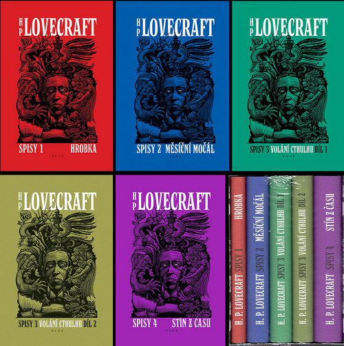 Howard Phillips Lovecraft: Sebrané spisy H. P. Lovecrafta BOX